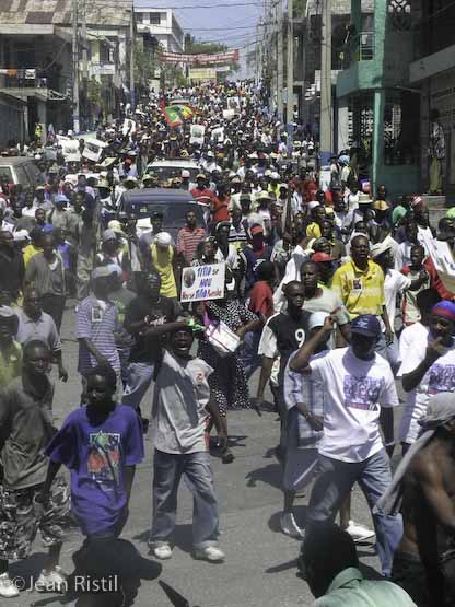 Port au Prince Demonstration