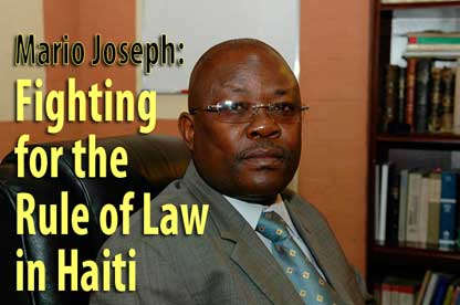 Fighting for the Rule of Law in Haiti — April 25, 2007